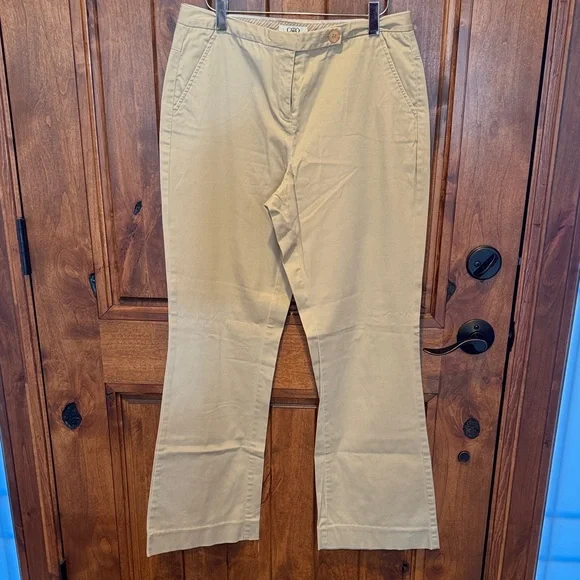 Cato Khaki Button-Front Pants - Picture 6 of 8